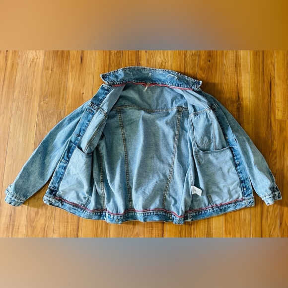 Free People Blue Denim Jacket - Picture 4 of 14